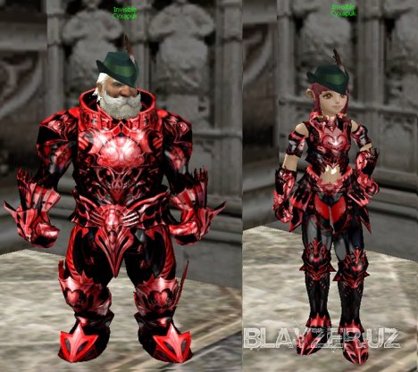 Red Vesper Armor для Interlude